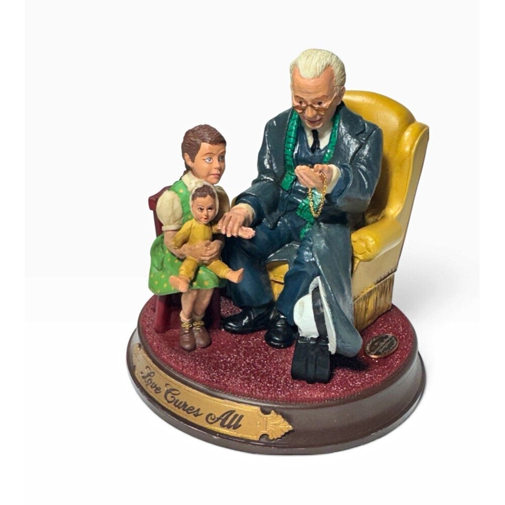 Rhodes Studios Rockwell's Gems of Wisdom Norman Rockwell Love Cures All 1991